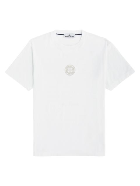 Stone Island Logo-print cotton T-shirt