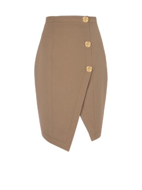 Balmain Wool skirt