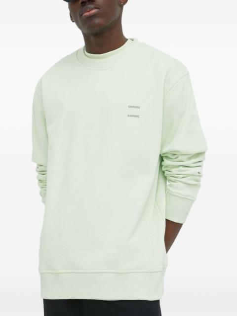 SAMSØE SAMSØE logo-detail crew-neck sweatshirt