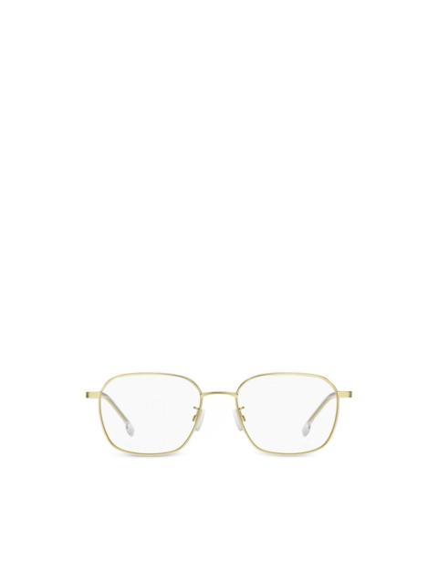 BOSS geometric-frame glasses