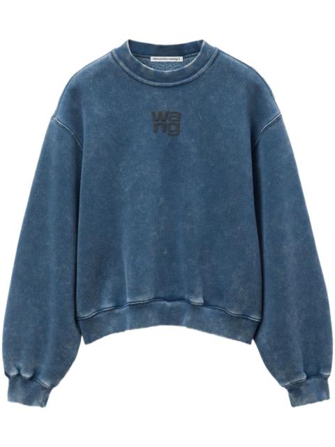 alexanderwang.t Essential Terry Crew Sweatshirt