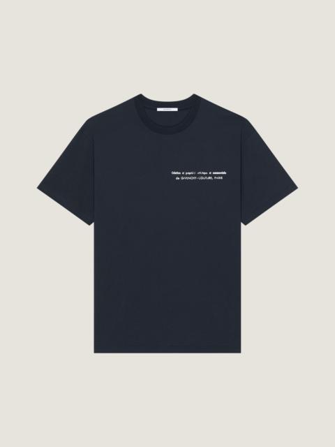 Givenchy T-SHIRT IN COTTON WITH ARCHIVES PRINT