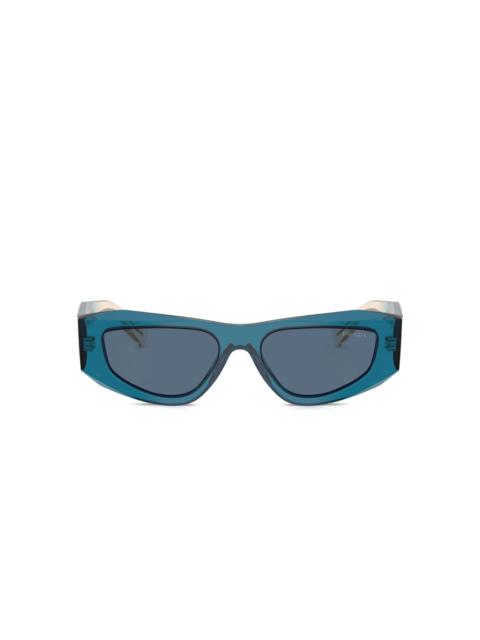 Prada Symbole geometric-frame sunglasses