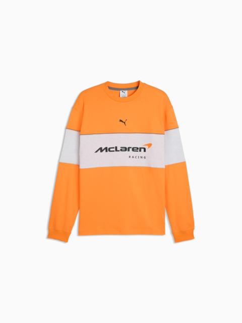 PUMA McLAREN RACING Men's Long Sleeve Tee