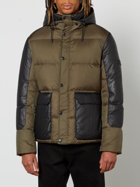 Yves Salomon Yves Salomon Leather and Shell Puffer Jacket