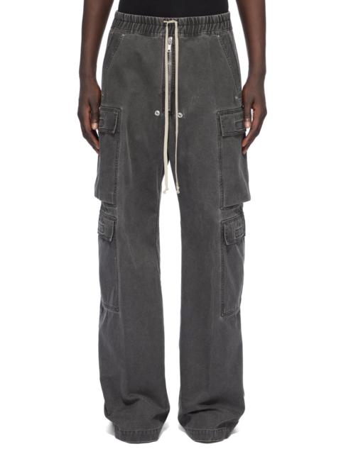 Rick Owens DRKSHDW DOUBLE CARGO JUMBO BELAS (GRAVEL)