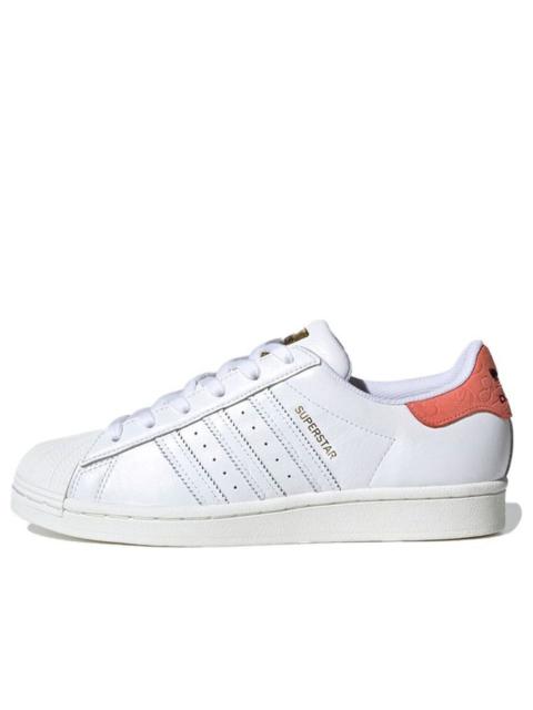 (WMNS) adidas originals Superstar - White/Pink FW8354