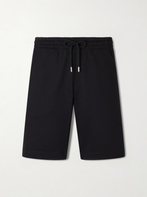 Dries Van Noten Straight-Leg Cotton-Jersey Drawstring Shorts