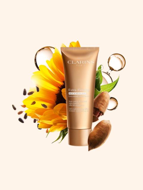 CLARINS Extra-Firming Anti-Aging Neck + Décolleté Cream with Collagen Polypeptide and Niacinamide