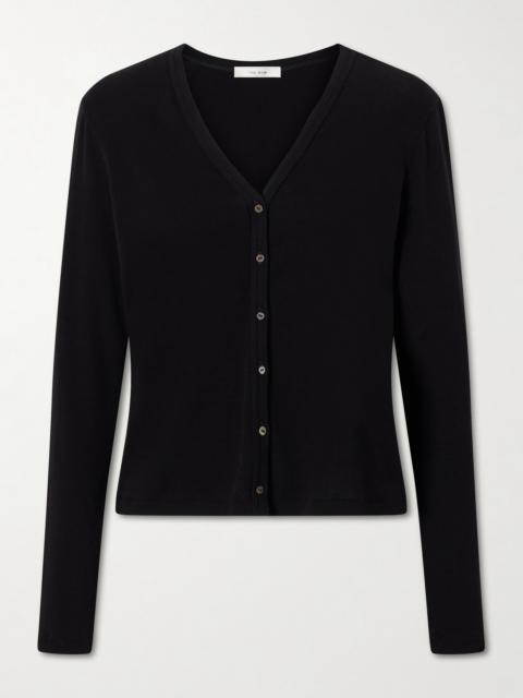 The Row Cresp Cotton Cardigan