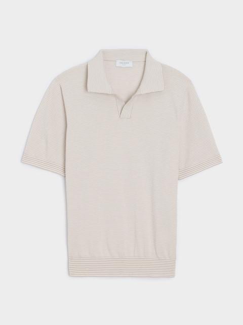 TODD SNYDER Italian Cotton Montauk Sweater Polo