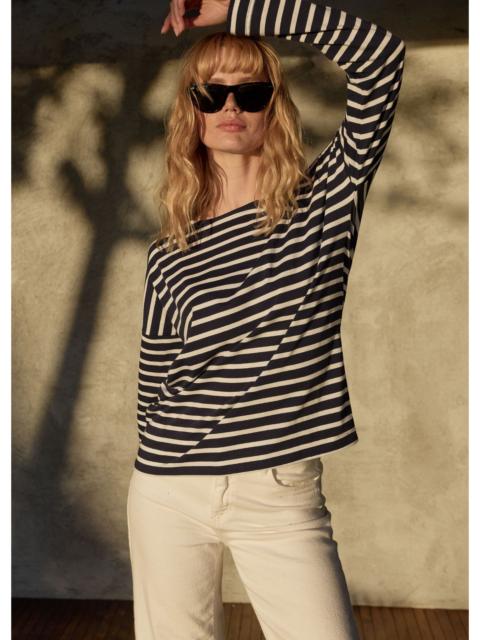 SAINT JAMES MINQUIERS DROP II Drop-Shoulder Breton Shirt