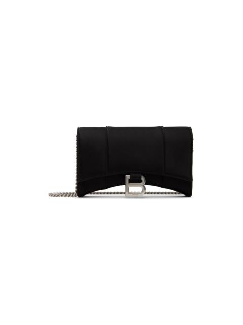 Black Hourglass Wallet On Chain Bag