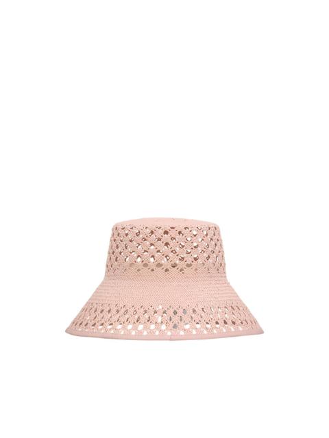 Max Mara perforated hat