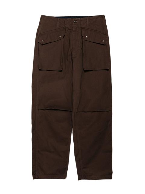 Engineered Garments Norwegian Army Pant Dark Brown Heavyweight Cotton Ripstop