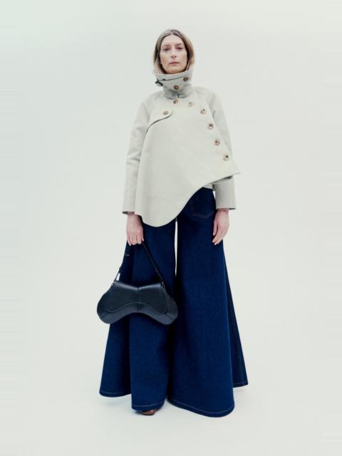 A.W.A.K.E. MODE WIDE LEG DENIM INDIGO RINSE WASH