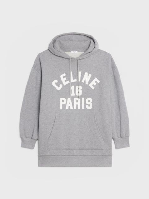 CELINE CELINE 16 HOODIE IN COTTON FLEECE