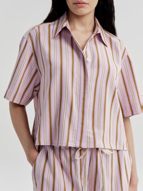 A.L.C. Mel Short Sleeve Striped Top