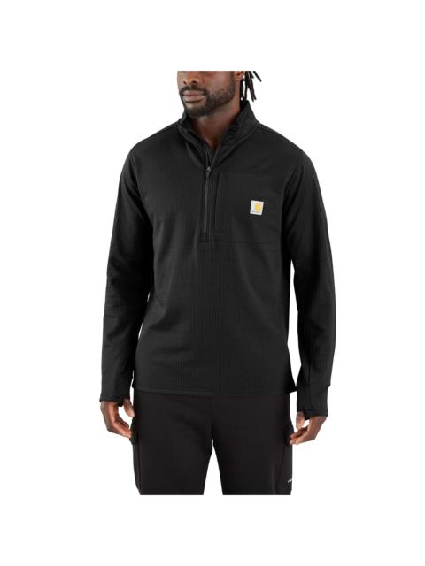 Carhartt Carhartt Force® Relaxed Fit Mock Neck Half-Zip Fleece-Lined Shirt