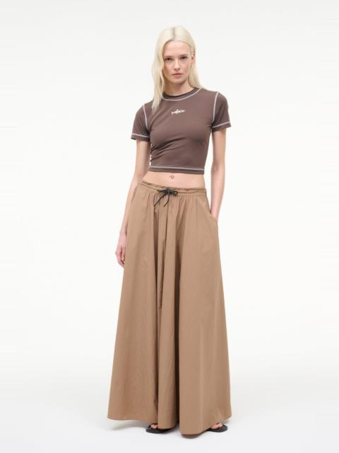 STAUD STAUD EDEN MAXI SKIRT DESERT