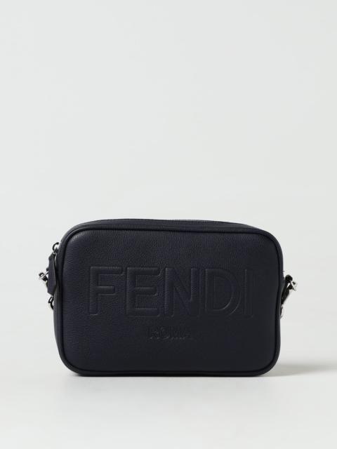FENDI Fendi bag in grained leather with embossed logo