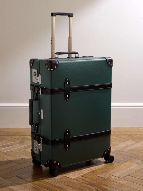 No Time To Die Leather-Trimmed Vulcanised Fibreboard Check-In Suitcase