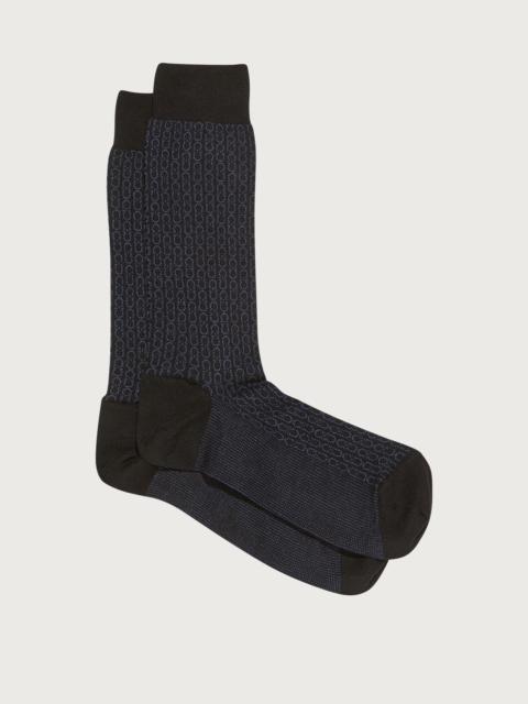 FERRAGAMO Medium Gancini sock