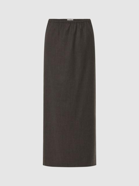 ST. AGNI Wool Everyday Skirt - Mulch