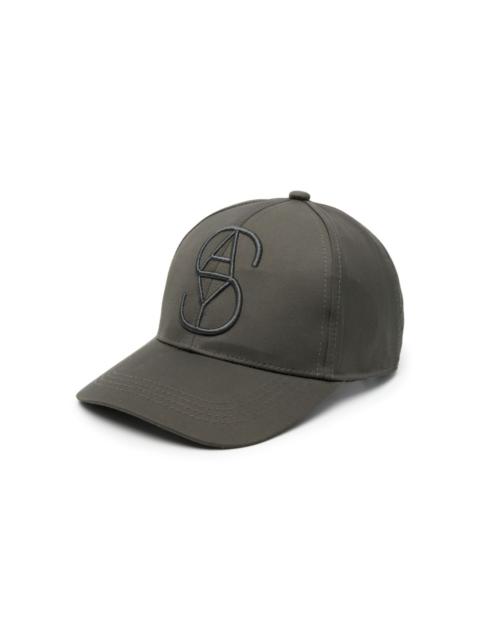Yves Salomon logo-embroidered baseball cap