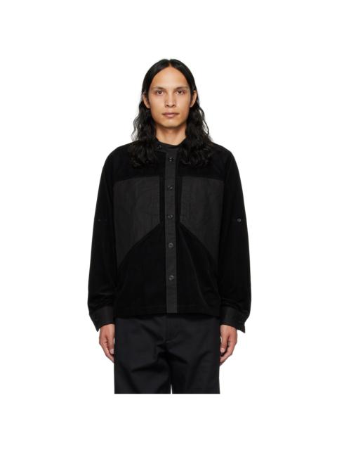 NICHOLAS DALEY Black Biker Shirt