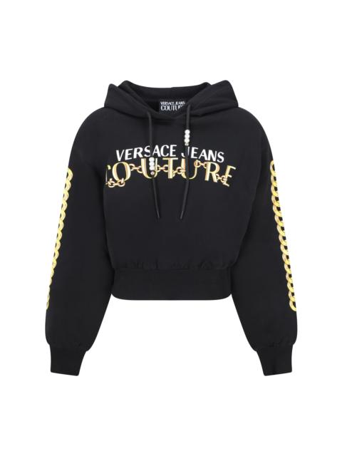 VERSACE JEANS COUTURE Logo Chain Hoodie