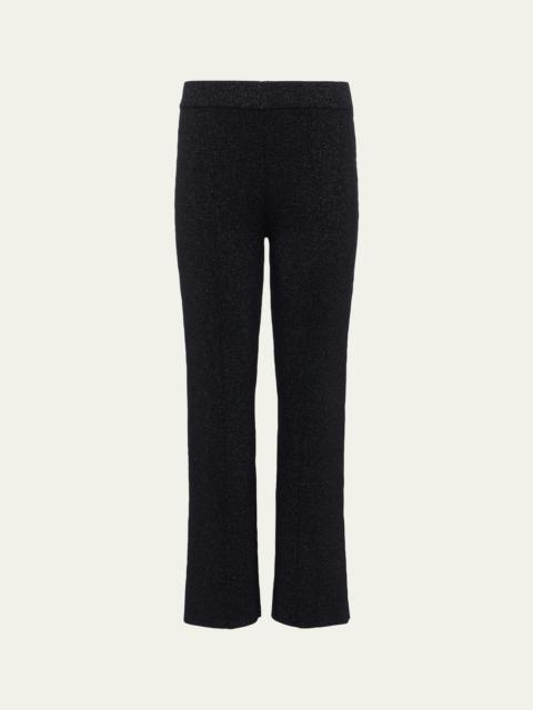 Ren Metallic Knit Flare Pants