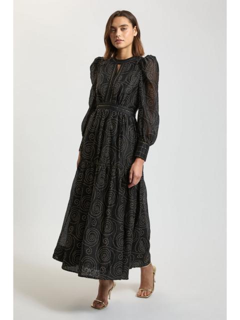KAREN MILLEN Stud Detail Maxi Dress
