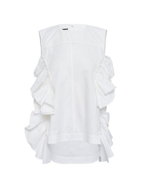 Jil Sander ruffled top