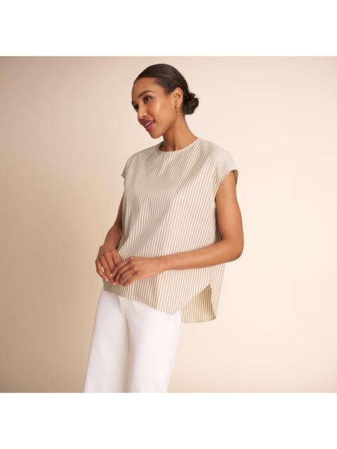 M.M.LaFleur Didion Drape Top - EverCrisp