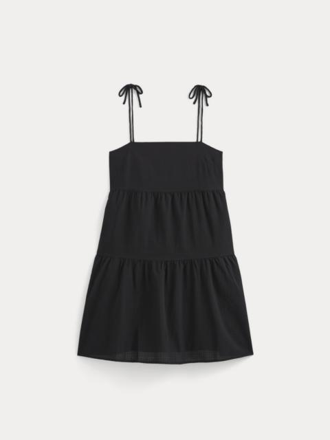 EVERLANE THE GAUZE MINI TIERED DRESS
