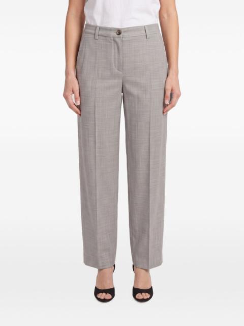 Brunello Cucinelli checked straight-leg trousers
