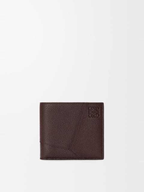 Loewe Puzzle bifold wallet in supple grained calfskin