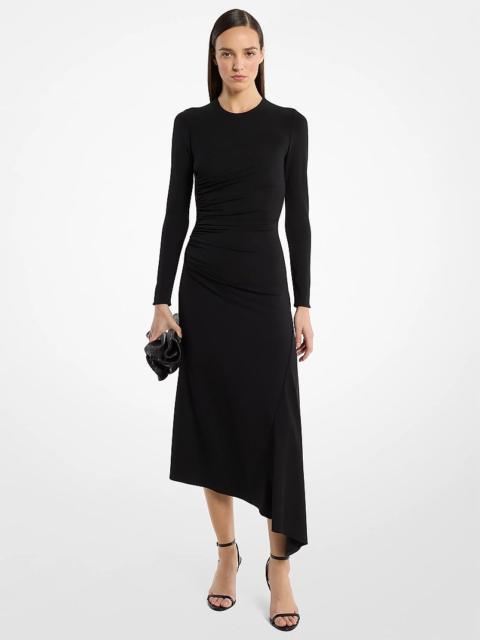 MICHAEL KORS COLLECTION Stretch Matte Jersey Asymmetric Dress