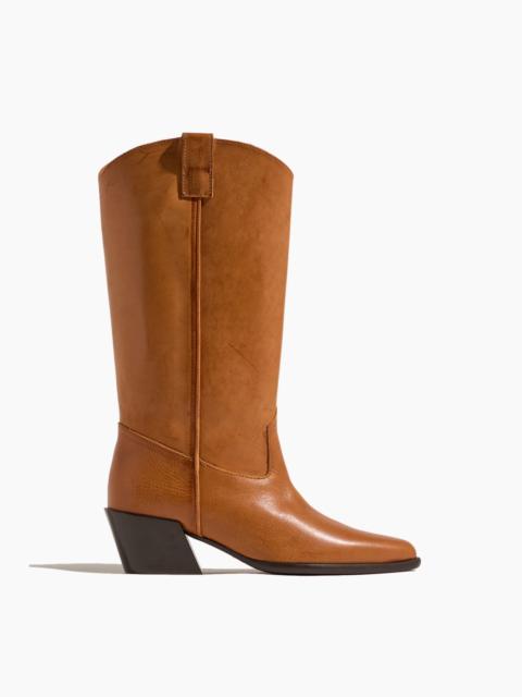 STAUD Monty Boot in Cashew Distressed