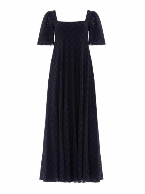 Needle & Thread Marisol Cotton Broderie Short Sleeve Ankle Gown