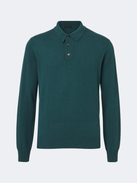 RUBINACCI Cashmere polo sweater