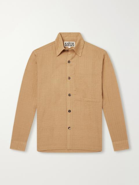 KARTIK RESEARCH Checked Cotton Shirt