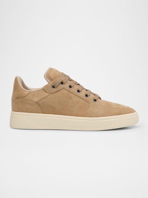 Giuseppe Zanotti Men's Colorata Suede Low-Top Sneakers