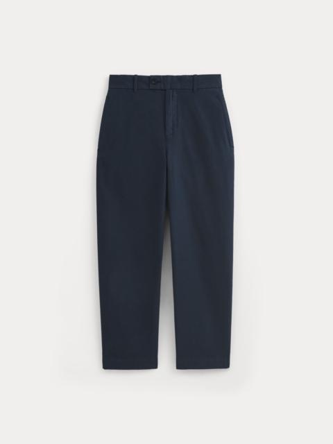 EVERLANE CROPPED SLUB TROUSER