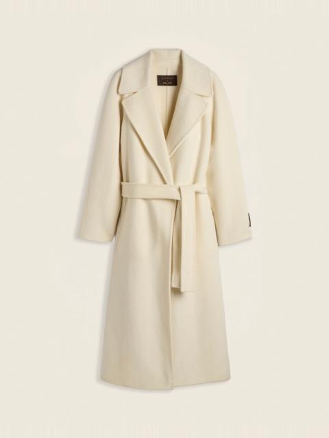 SLOWEAR Oversized belted coat in double-faced wool