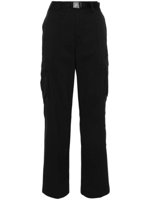 The North Face logo-print straight trousers