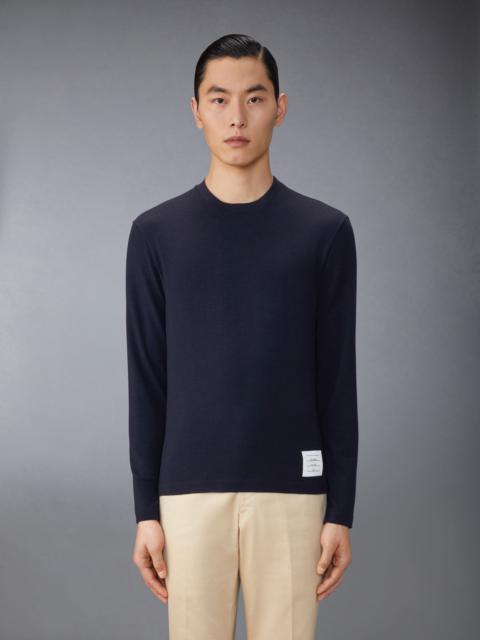 Thom Browne stripe-detailing wool T-shirt