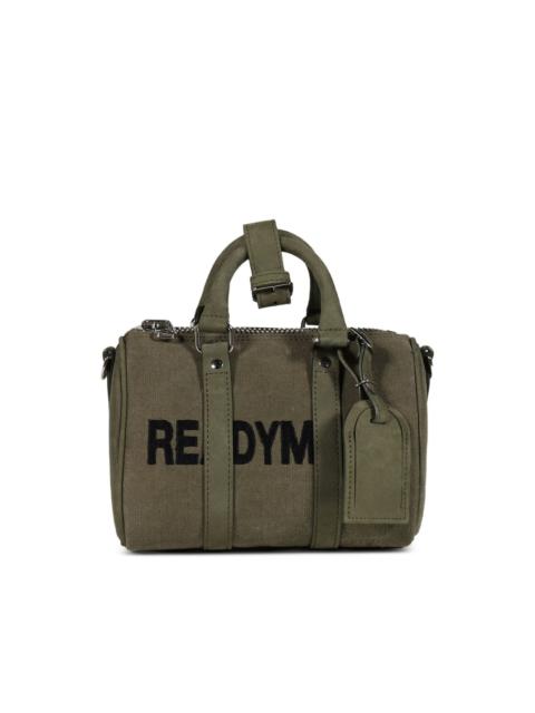 Readymade logo-lettering tote bag