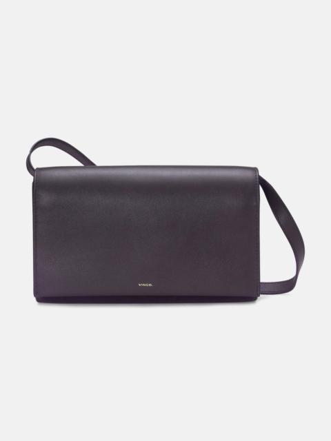 Vince Nappa Leather Crossbody Wallet